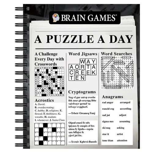 Brain Games - A Puzzle a Day - Spiral