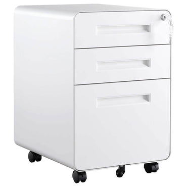 3 Drawer Rolling File Cabinet
