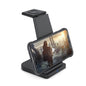 3-in-1 Foldable Fast Wireless Charging Stand
