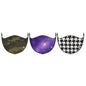 3-Pack: Double Layer Washable & Reusable Non-Medical Face Mask w/ Adjustable Loop
