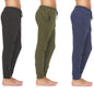 3-Pack: Men's Cotton Lounge Jogger Pants