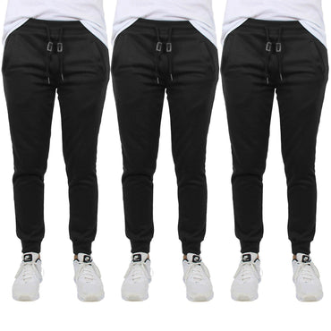 3-Pack: Men's French Terry Slim-Fit Jogger