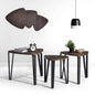 3-Pack: Stacking Side Table Set