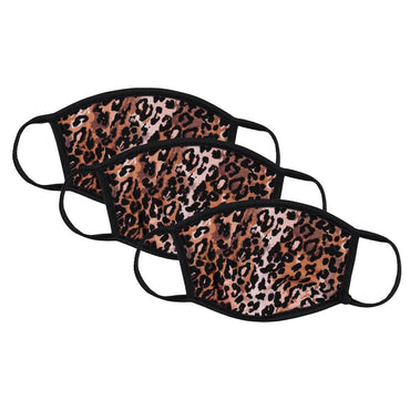 3-Pack: Washable Reusable Non-Medical Fabric Face Masks
