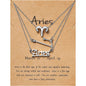 3-Piece: Constellation Zodiac Layer Necklaces