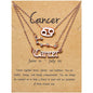 3-Piece: Constellation Zodiac Layer Necklaces