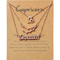 3-Piece: Constellation Zodiac Layer Necklaces