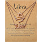 3-Piece: Constellation Zodiac Layer Necklaces