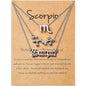 3-Piece: Constellation Zodiac Layer Necklaces