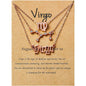 3-Piece: Constellation Zodiac Layer Necklaces