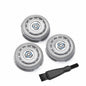 3-Piece: Desfaidy SH70/62 Electronic Shaver Head Cutter Replacement Blades Parts