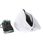 3-Piece Set: Mesh Shoe Laundry Bags with Zip Closure