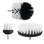 3-Piece Set: Power Scrubber Wash Cleaning Brushes Tool Kit