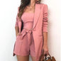 3-Piece Set: Women Fashion Blazer Set
