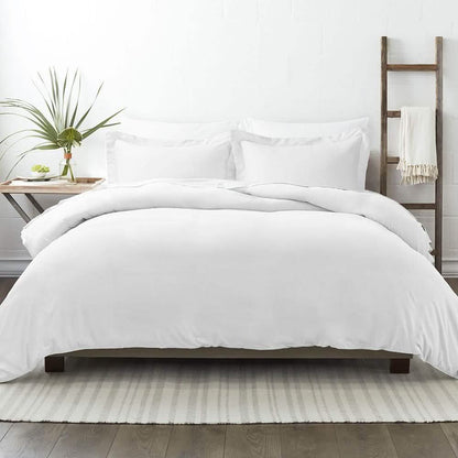 3-Piece: Solid Duvet Cover Set