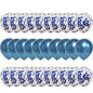 30-Pieces: Colorful Paper Latex Balloon Party Supplies