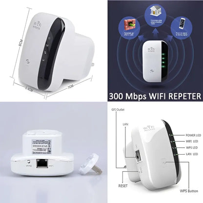 300M WiFi Repeater Wireless Network Extender