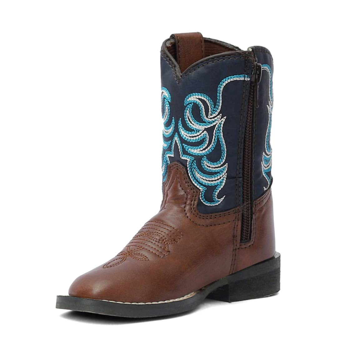 TuffRider Toddler Zion Square Toe Western Boot