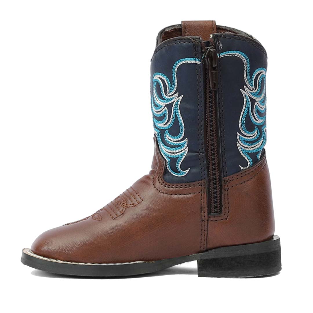 TuffRider Toddler Zion Square Toe Western Boot