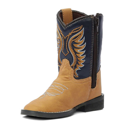 TuffRider Toddler Lassen Rounded Toe Western Boot