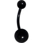 Black Anodized Titanium Belly Ring