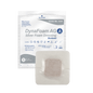 Dynarex DynaFoam AG - Bordered Silver Foam, 4" x 4", 10ea/bx, 10bxs/cs (100 Count)