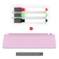 Computer Desktop Keyboard Portable Erasable Message Note Board Office Storage Box