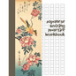 Japanese Writing Practice Workbook: Genkouyoushi Paper For Writing Japanese Kanji, Kana, Hiragana And Katakana Letters - Grey Wagtail and Rose - Paperback