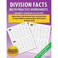 Division Facts Math Practice Worksheet Arithmetic Workbook With Answers: Daily Practice guide for elementary students and other kids - Paperback