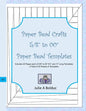 Paper Bead Crafts 5/8" to 00" Paper Bead Templates: Includes 25 Pages each of 5/8" to 00", 81/2" and 11" Long Templates - Paperback