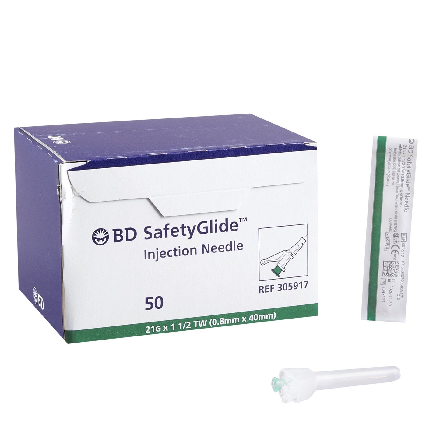Bulk Buy! BD SafetyGlide™ Safety Hypodermic Sliding Safety Needle