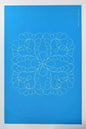 30591 Beau Feather Stencil 9" x 9"