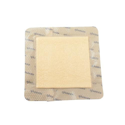 Dynarex SiliGentle - Silicone Bordered Foam Dressing, 10ea/bx, 12bxs/cs (120 Count)