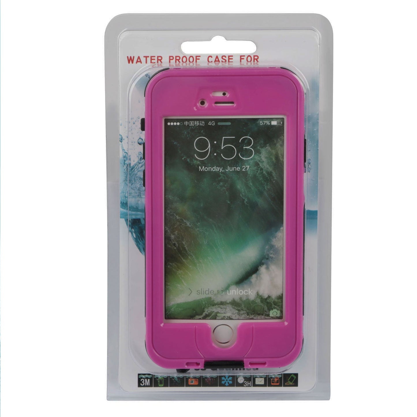 Rugged Water-proof Hybrid Full Cover Case For iPhone 7