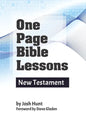 One Page Bible Lessons: New Testament - Paperback