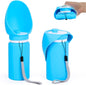 Portable Dog Water Bottle 550ML Collapsible Travel Bowl Leakproof