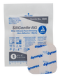 Dynarex SiliGentle AG - Silver Silicone Foam Dressing, 10ea/bx, 5bxs/cs (50 Count)