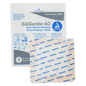 Dynarex SiliGentle AG - Silver Silicone Bordered Foam Dressing, 10ea/bx, 5bxs/cs (50 Count)