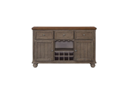 Rustic 2 Tone Sever With Powerpack - Gray