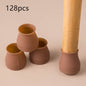 Durable Anti-Slip Silicone Table Chair Foot Mats for Floor Protection