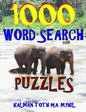 1000 Word Search Puzzles: Fun Way to Improve Your IQ - Paperback