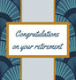 Retirement Guest Book with lined pages (hardback) - Hardcover