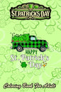 St Patricks Day Coloring Book For Adult: 2021 Truck Buffalo Plaid Shamrock - An Adult Coloring Books St Patrick for Kids, Adults with Beautiful Irish - Paperback