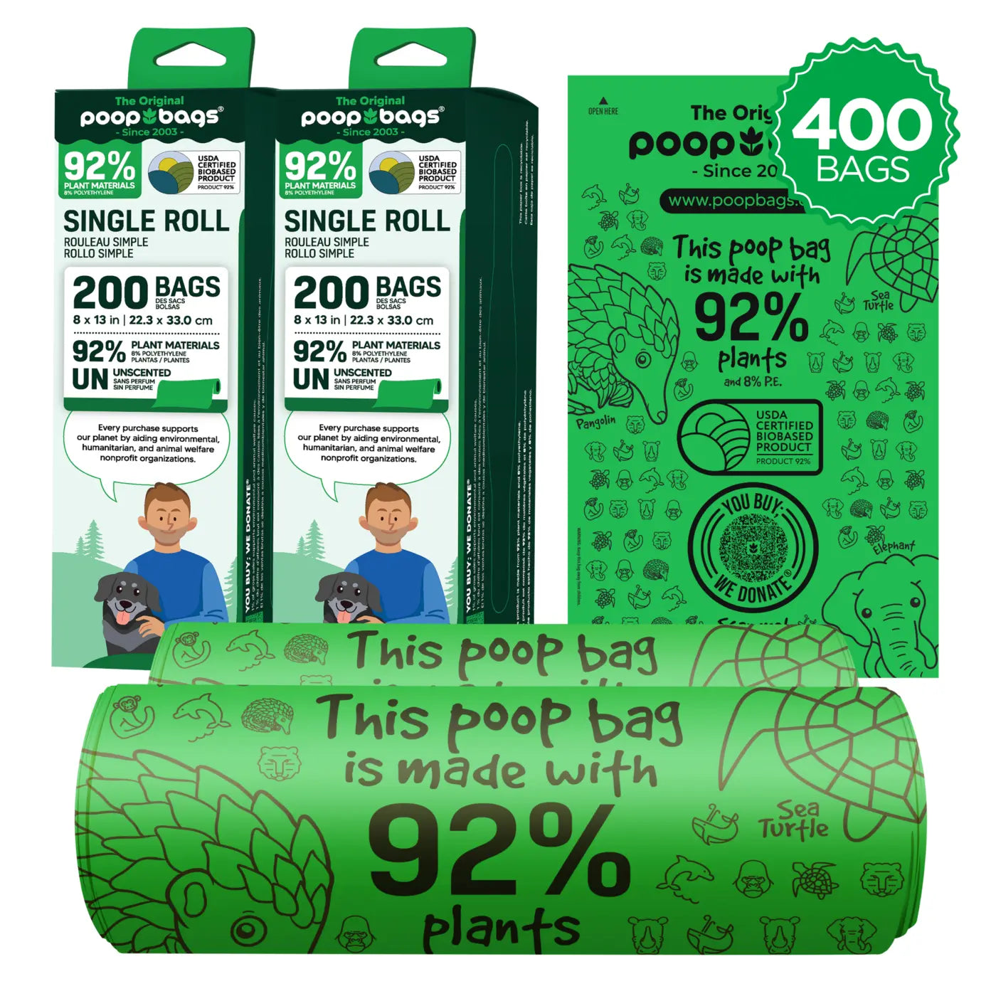 Bulk Roll Poop Bags