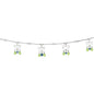 Zircon Blue Green Alluring Gem Butterfly Belly Chain
