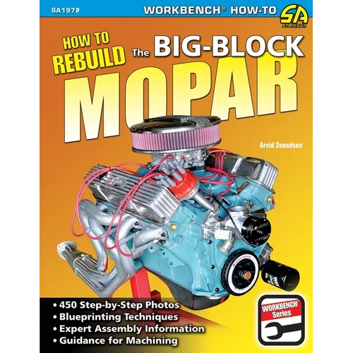 How to Rebuild the Big-Block Mopar - Paperback
