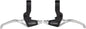 Tektro TS325 Linear Pull Brake Lever Set - Black/Silver