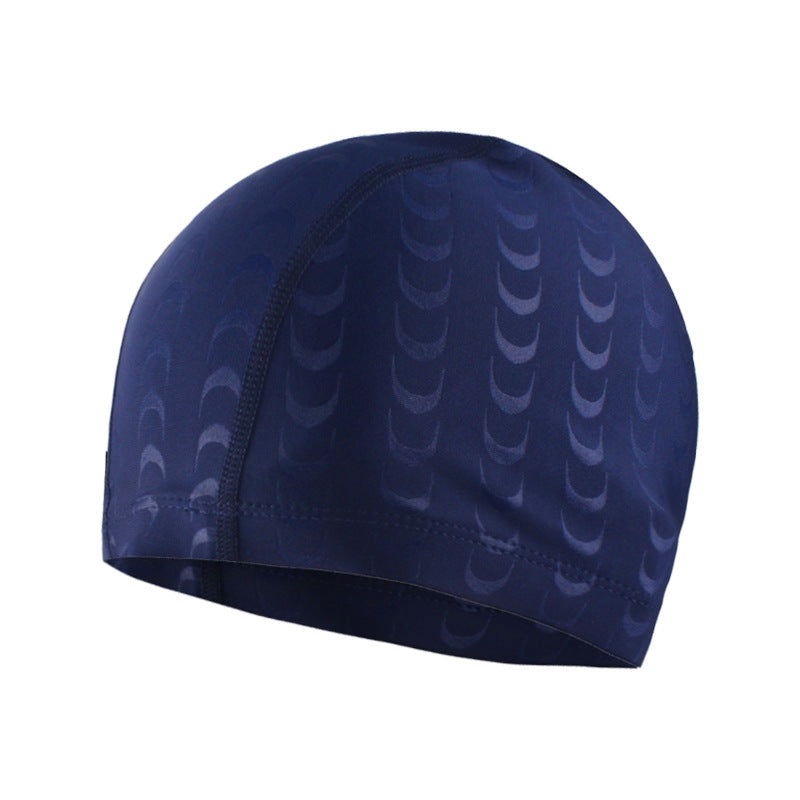 Mens Swim Cap Fabric Design Doesnt Constrict The Head Large Size