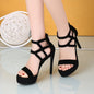 New size suede women's shoes with back zip