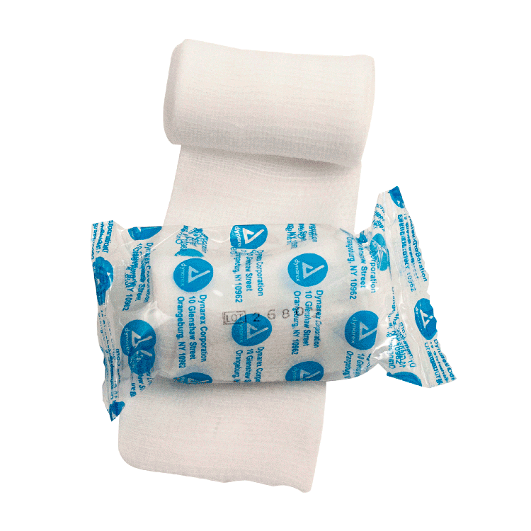 Dynarex Stretch Gauze Bandage, 500roll/case (500 Count)